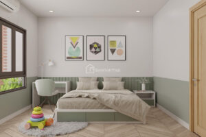 Thiết kế nội thất nhà phố Chị Thảo Tâm Vĩnh Thái 08