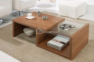 Bàn sofa gỗ kiểu dáng độc đáo