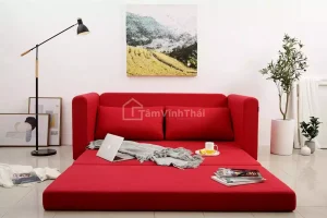Giường ghế sofa đa năng chỉ cần kéo hoặc gấp lại dễ dàng